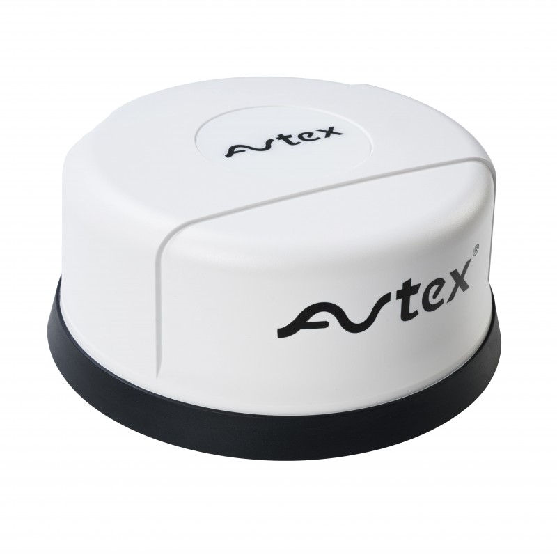 Antenne 5G AVTEX blanche avec routeur Wi-Fi 6 AT5500