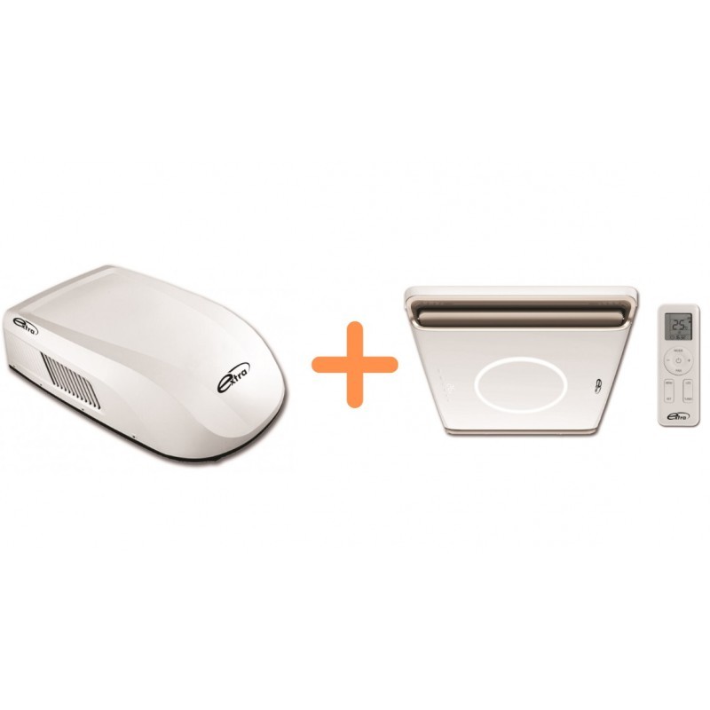 Climatiseur 3600W Blanc avec Inverter et pompe à chaleur EXTRACLIMA