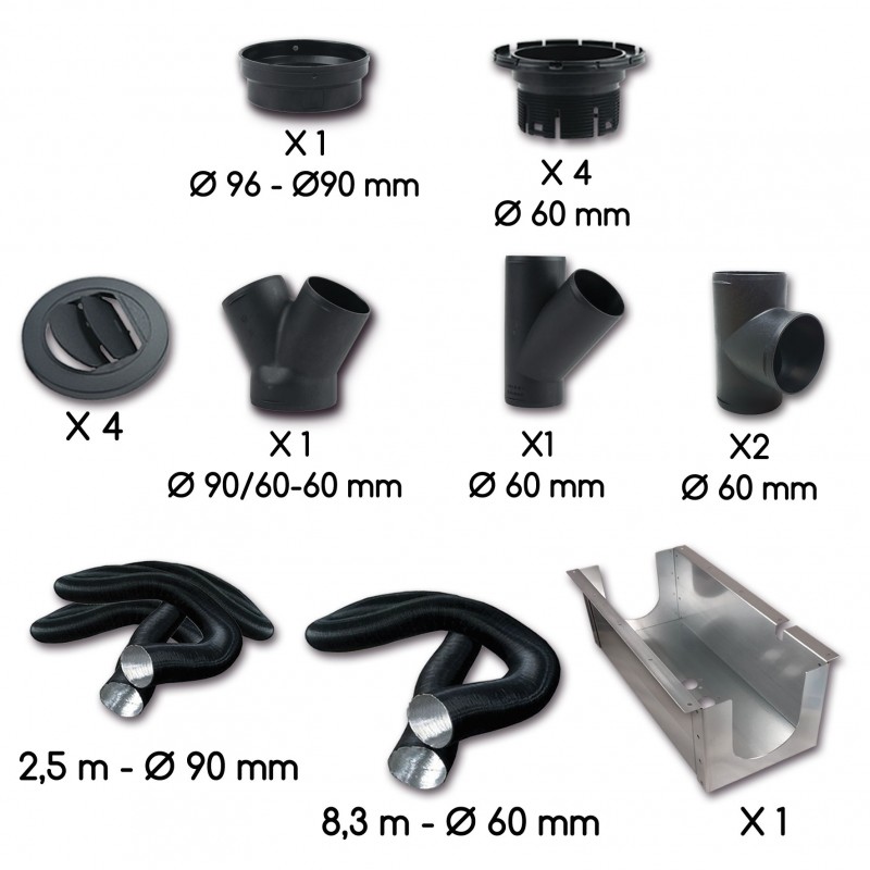 Kit d'installation chauffage 4D AUTOTERM