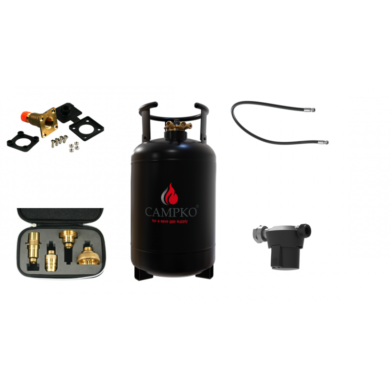 Kit GPL réservoir 30L - lyre 1m CAMPKO