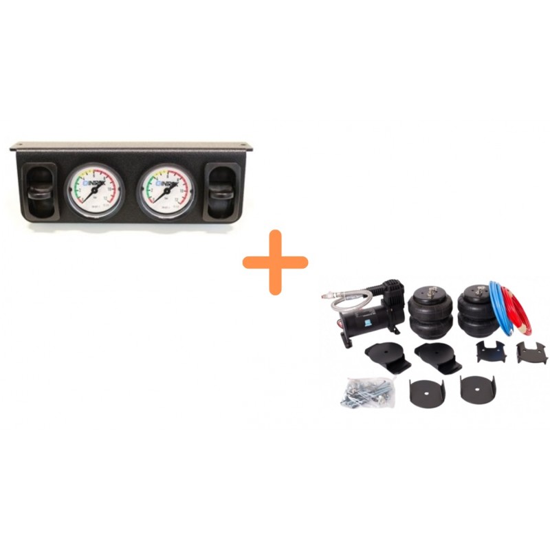 Kit suspensions pneumatiques 8'' Stellantis manomètre double standard ANTARION